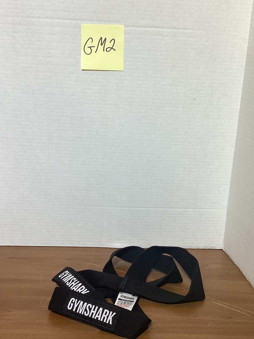 Gymshark Black Workout Lifting Straps